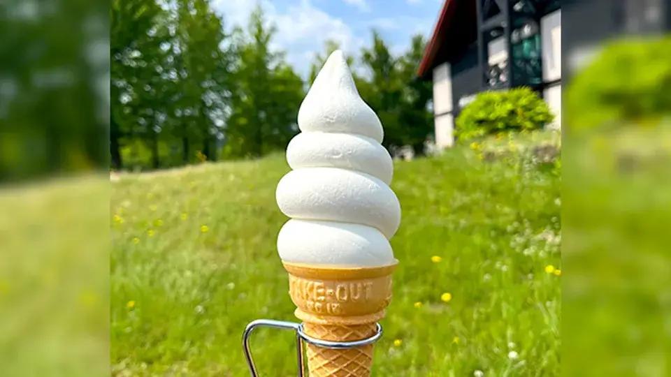 レアチーズソフトクリーム