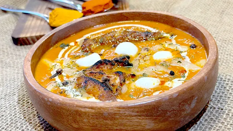 モッツアレラバターチキンカレー