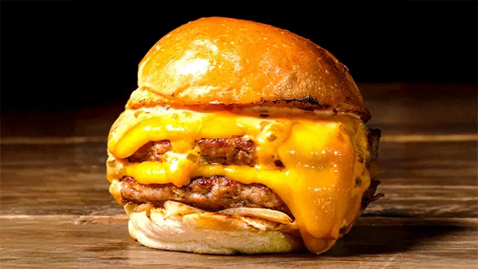 リッチバターダブルチーズバーガー